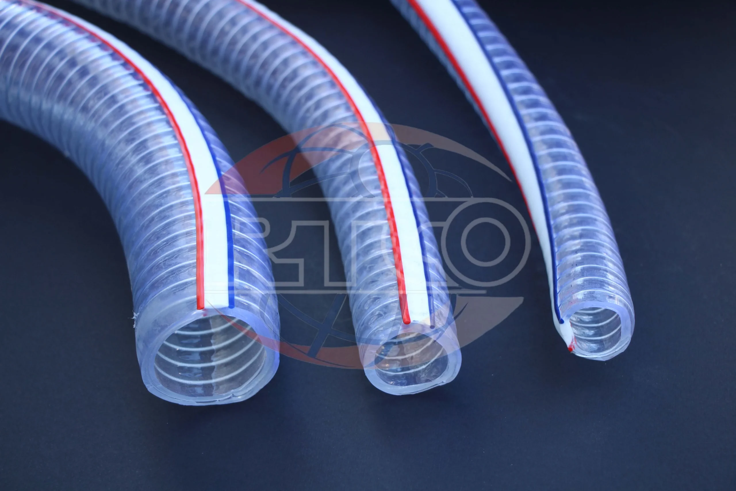شیلنگ شفاف فنر دار PVC اصلی