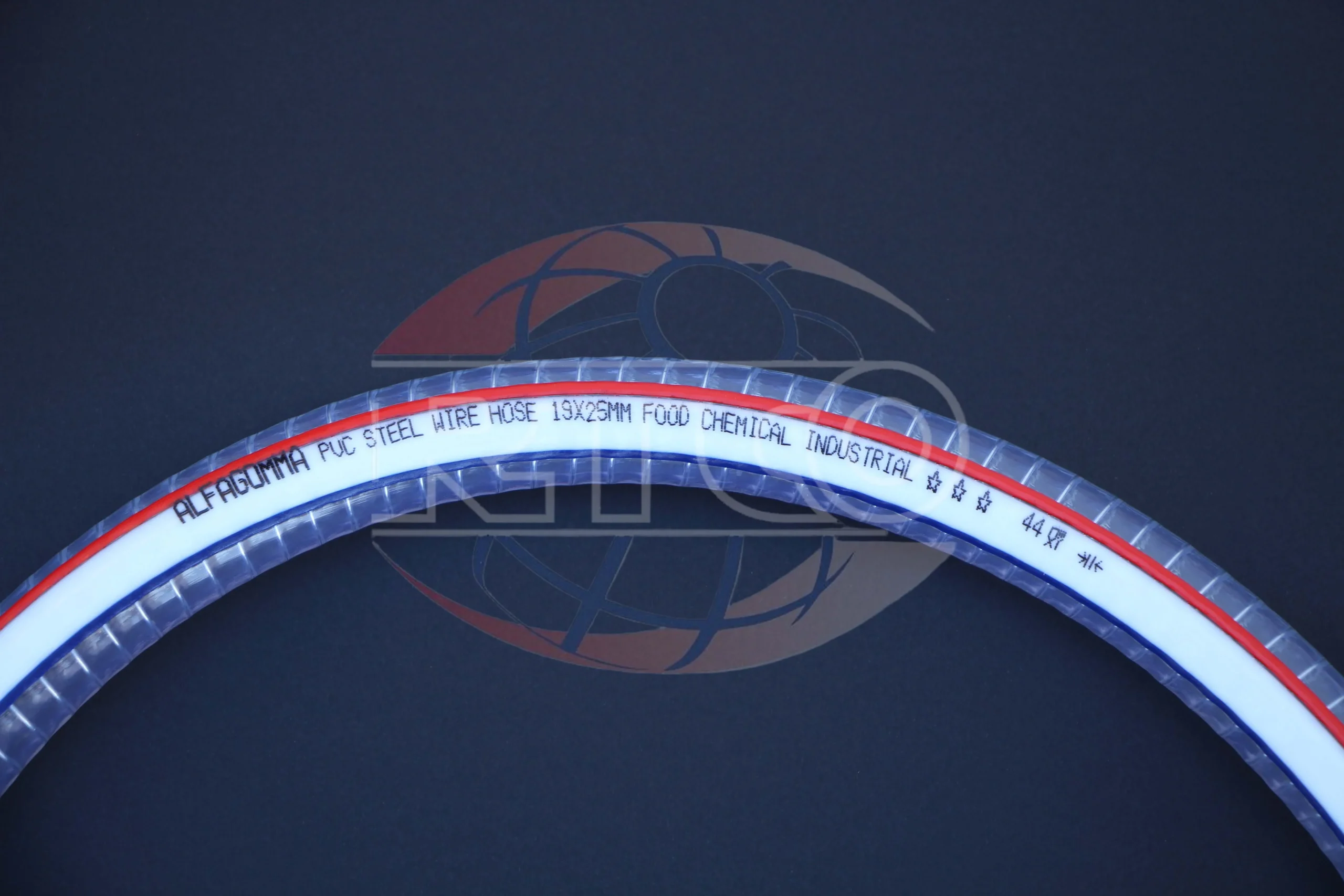 شیلنگ شفاف فنر دار PVC گالری1